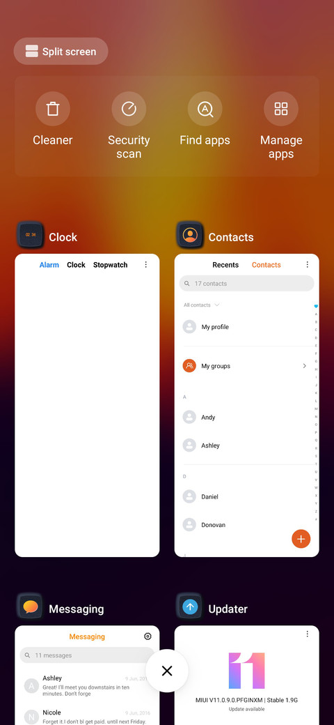 Black Orange screenshot
