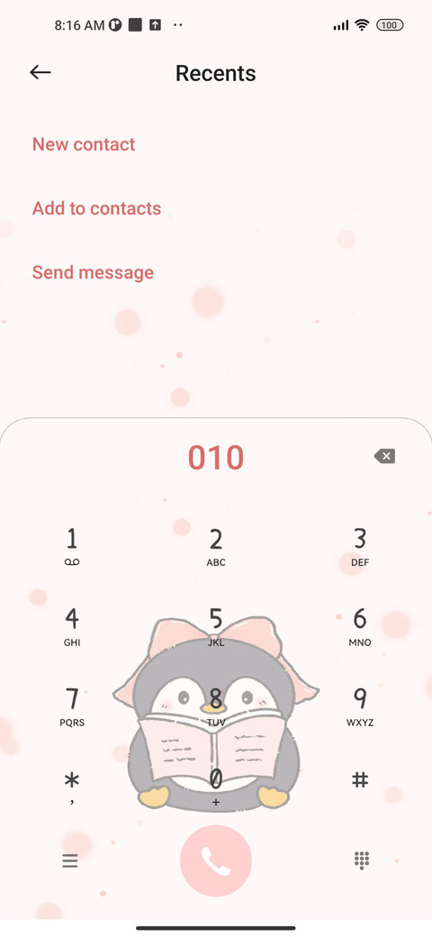 Cute penguin screenshot