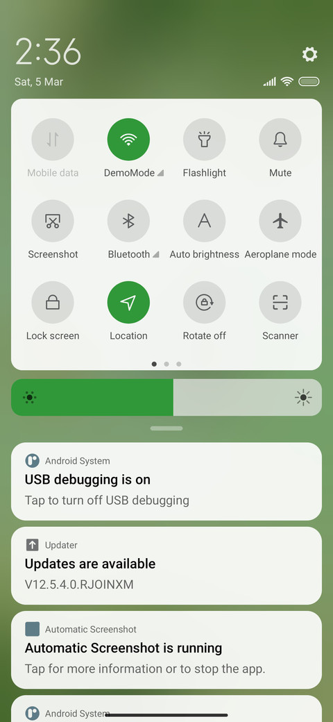 Leaves screenshot