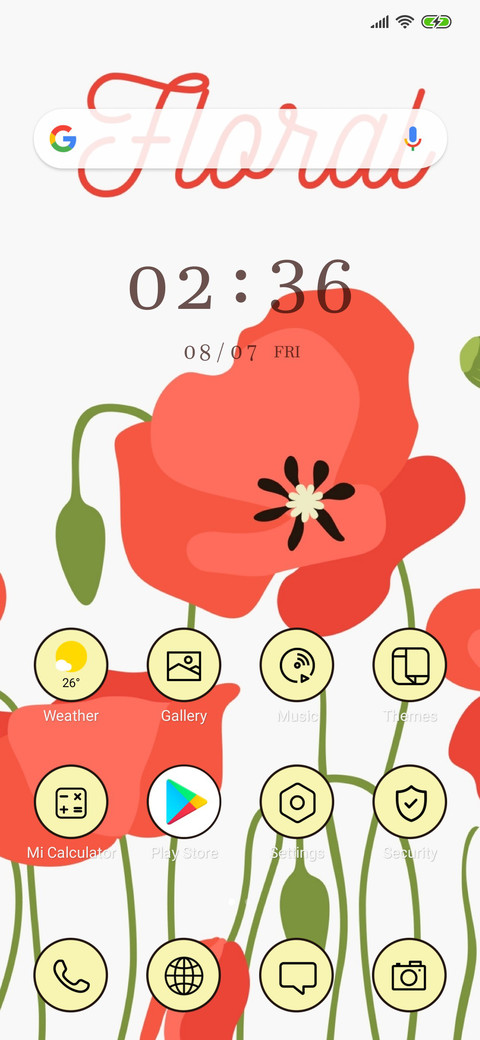 Floral Poppy_3MDS screenshot