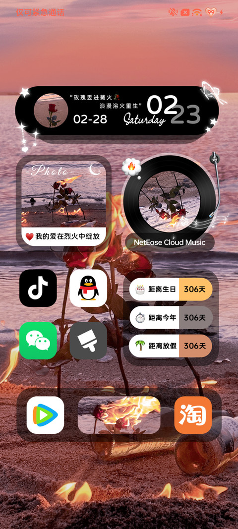 海岸 浪吻玫瑰 screenshot