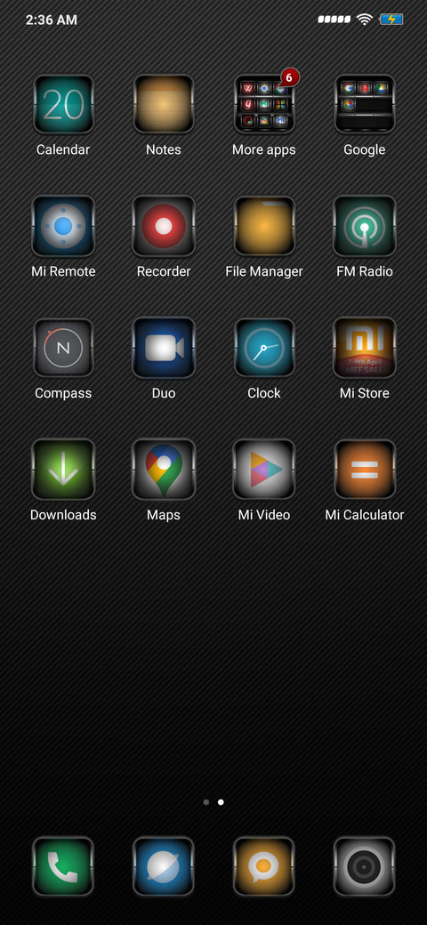 iOS Sunset V11 screenshot