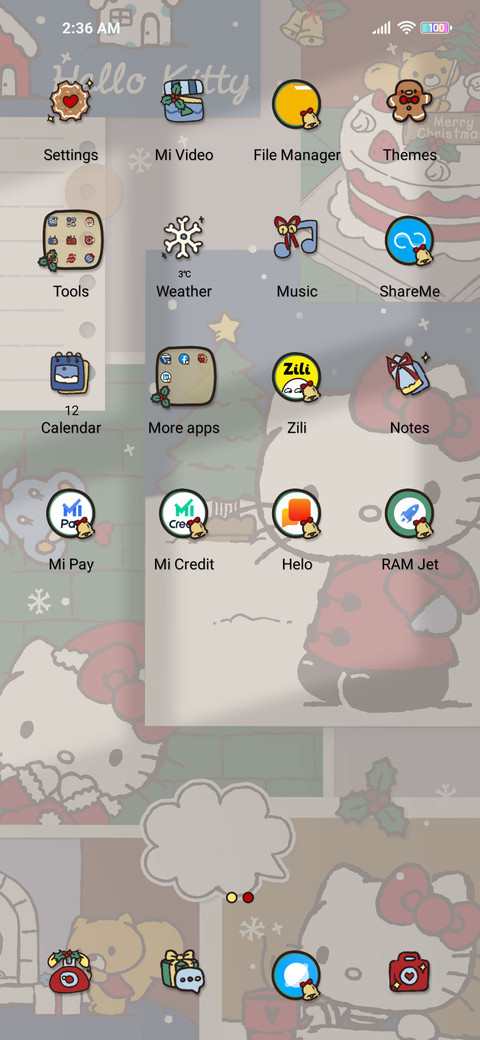 Hello Kitty Winter screenshot