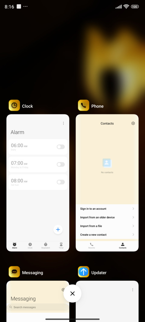 lamp flowers screenshot