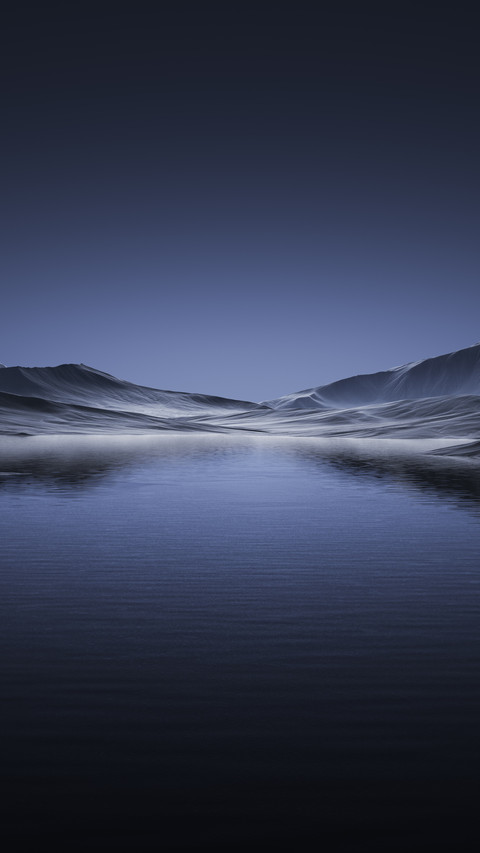 Artistic conception of mountains and rivers painting screenshot