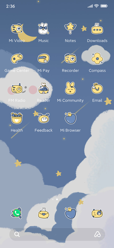 Full screen cute screenshot