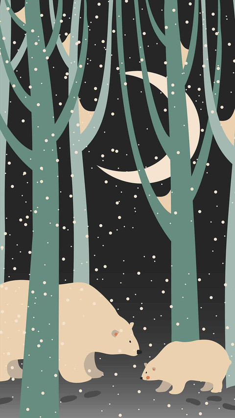 Christmas illustration screenshot