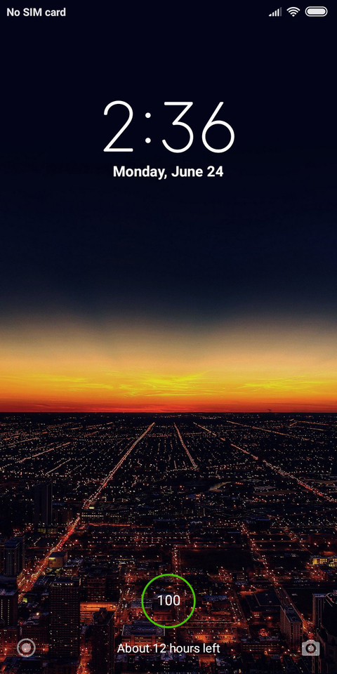 Skyline Dark screenshot