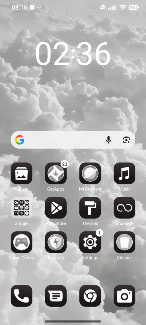 White Clouds screenshot