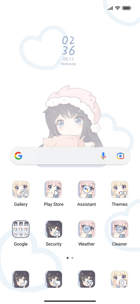 Warm Girl screenshot