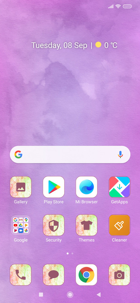 Watercolors Pink_3MDS screenshot
