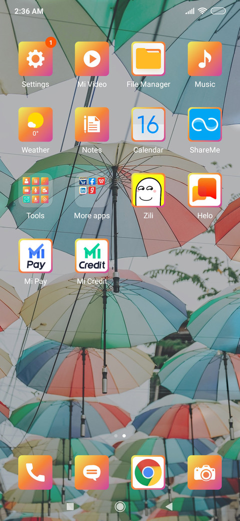 Umbrellas_3MDS screenshot