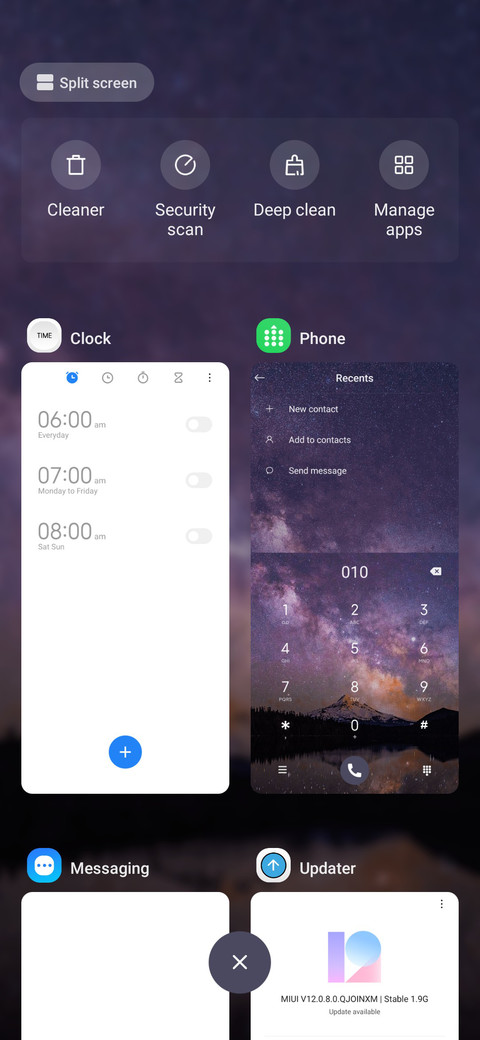 Starry dream IOS screenshot