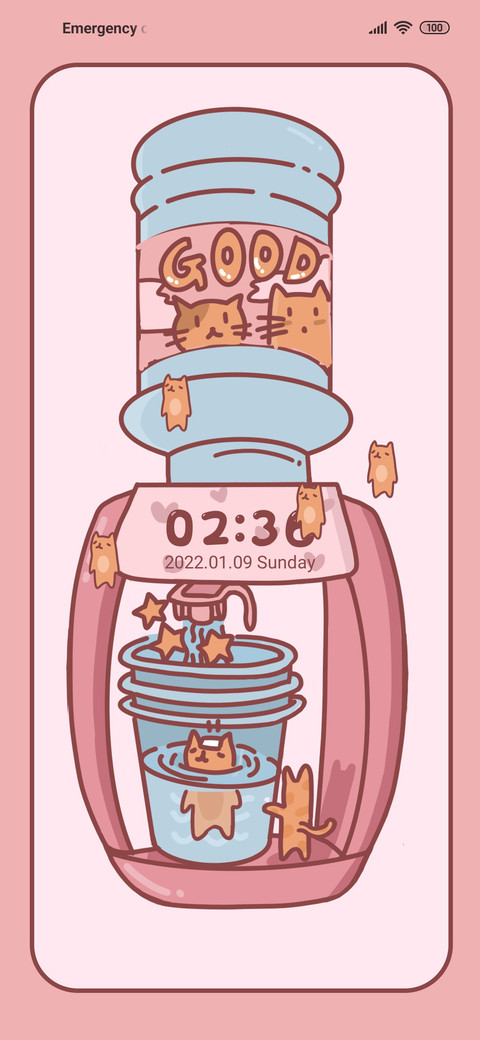 A cat in the bath screenshot