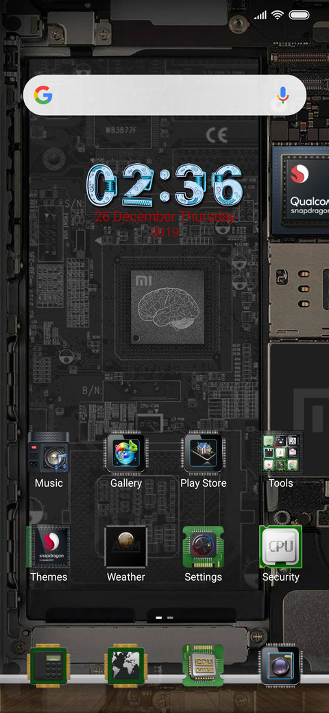 Snapdragon screenshot