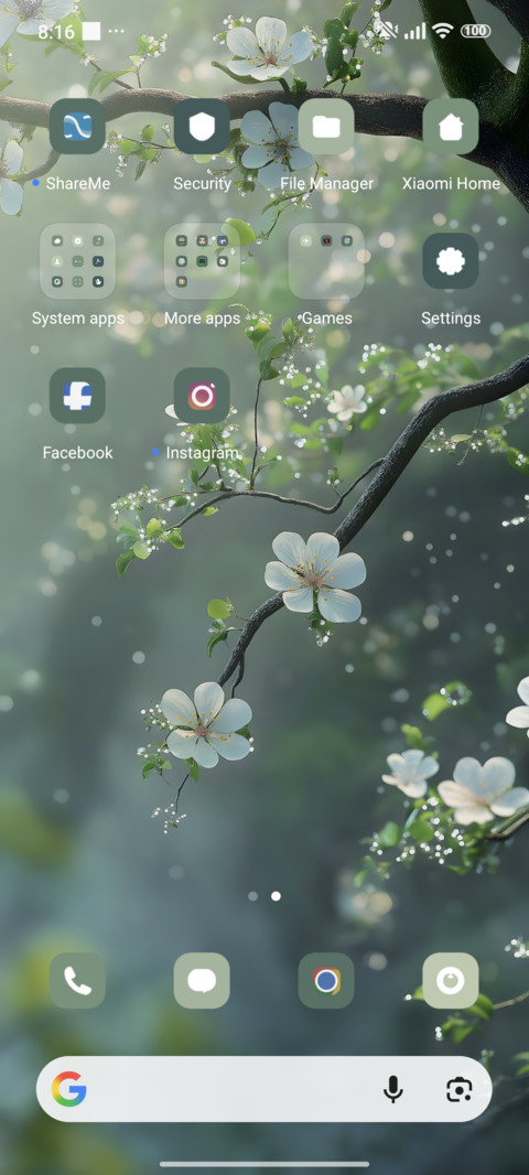 Spring screenshot