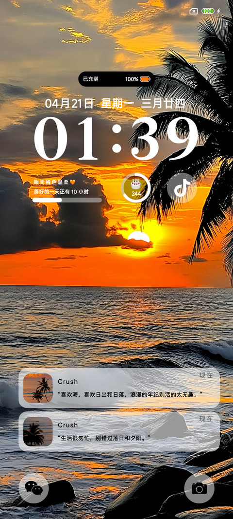 黄昏光河ins screenshot