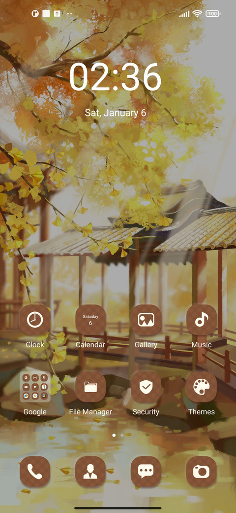 Leaf drop screenshot