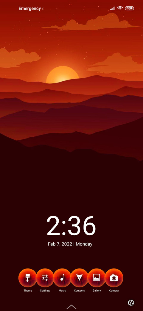 Sunset Qz screenshot
