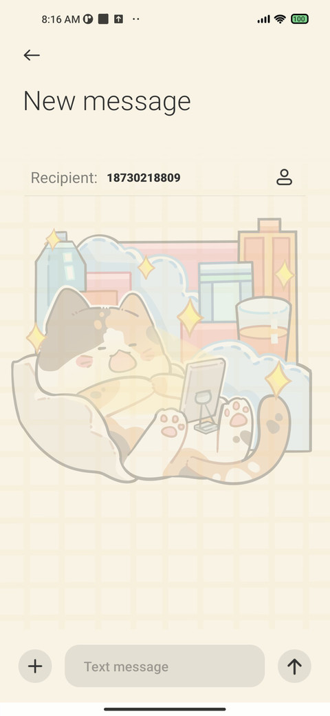 Mobile cat dual screenshot