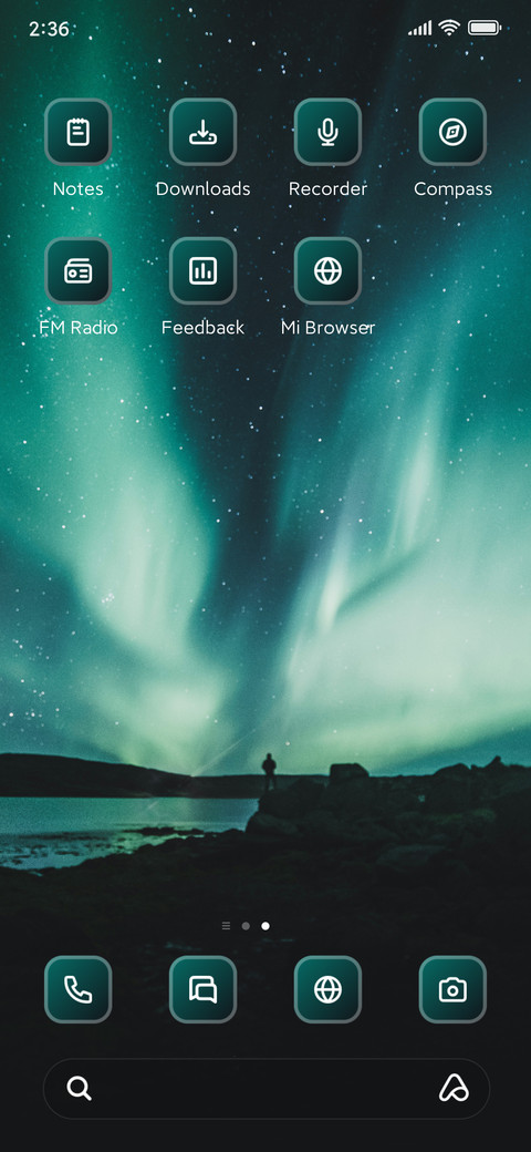Aurora screenshot