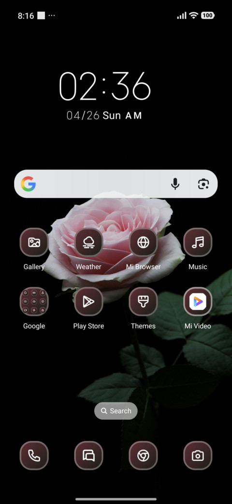 Dark screenshot