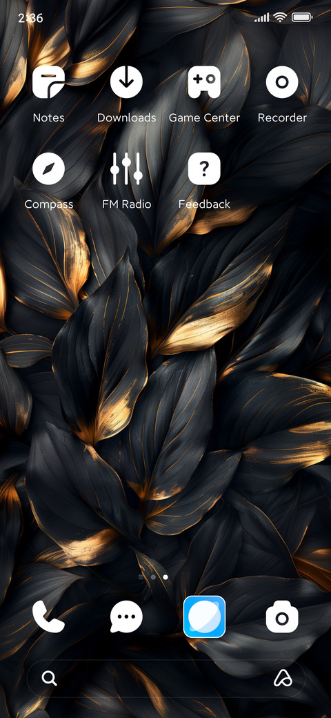 Copper leaf screenshot