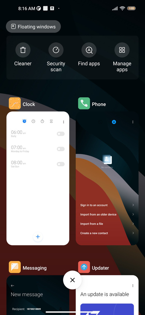 Time passes screenshot