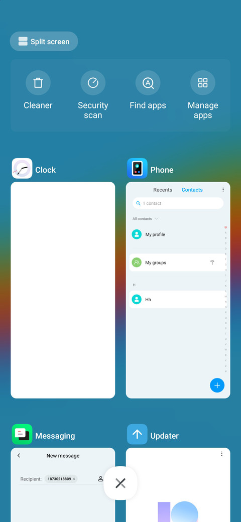 Mi OS v11 screenshot