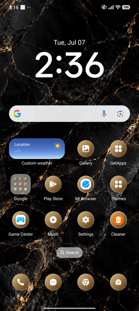 Golden Veins screenshot