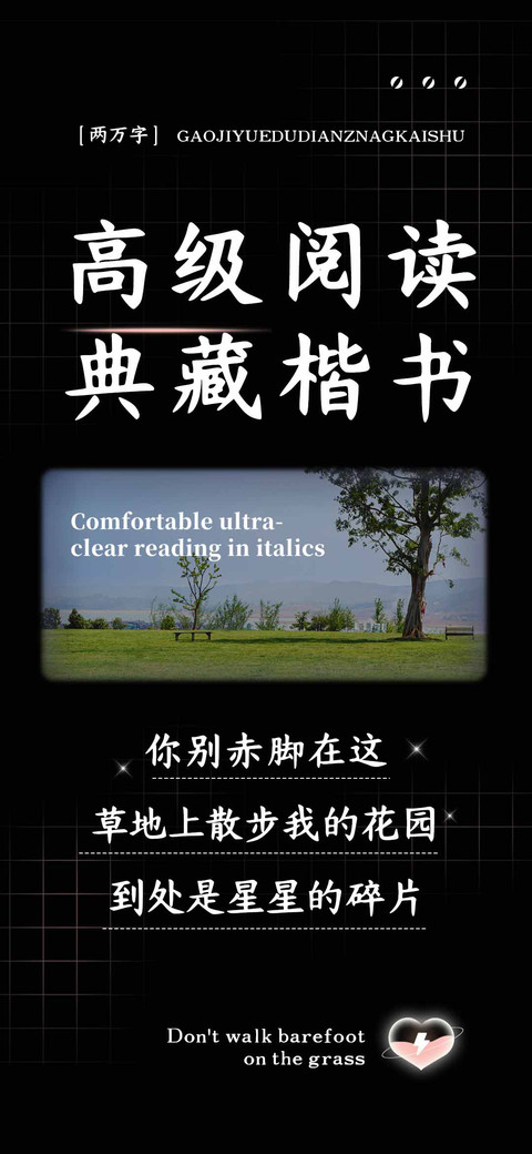 高级阅读典藏楷书 screenshot