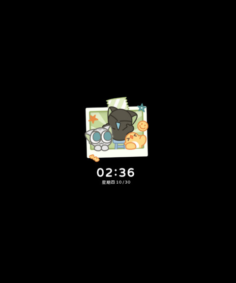 罗小黑 简约拍立得 screenshot