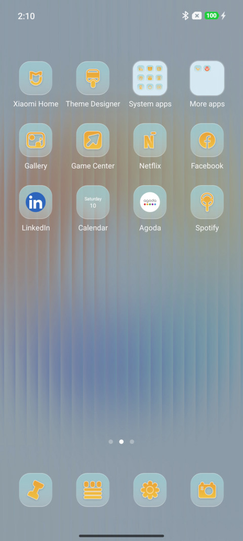 Orange screenshot