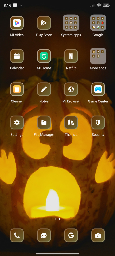 Pumpkin Candle screenshot