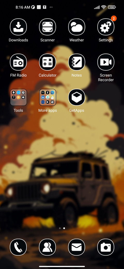 Cross-country screenshot