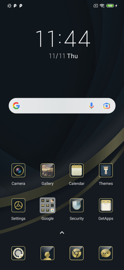 Classic clock screenshot