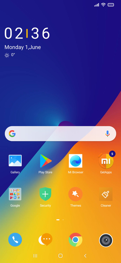 Purple OS v11 screenshot