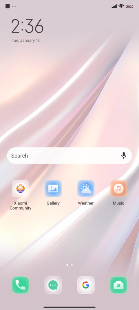 Simple Halo Silk screenshot