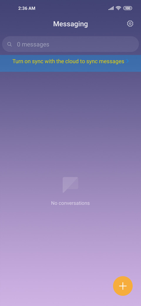 Simple light screenshot