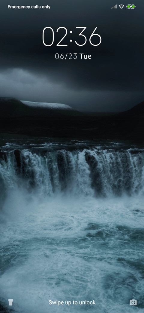 Waterfalls - Dark_3MDS screenshot