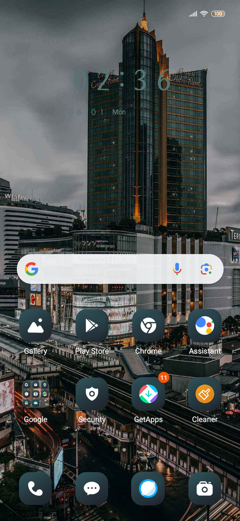 The city under screenshot