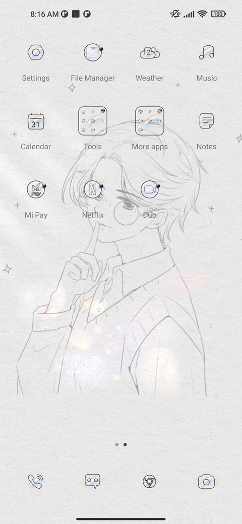 Rainbow Light Boy screenshot