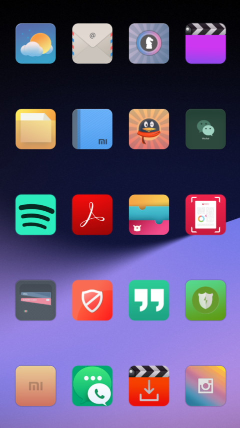 iOS Dark Style v10 screenshot