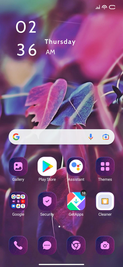 LeafPurp screenshot