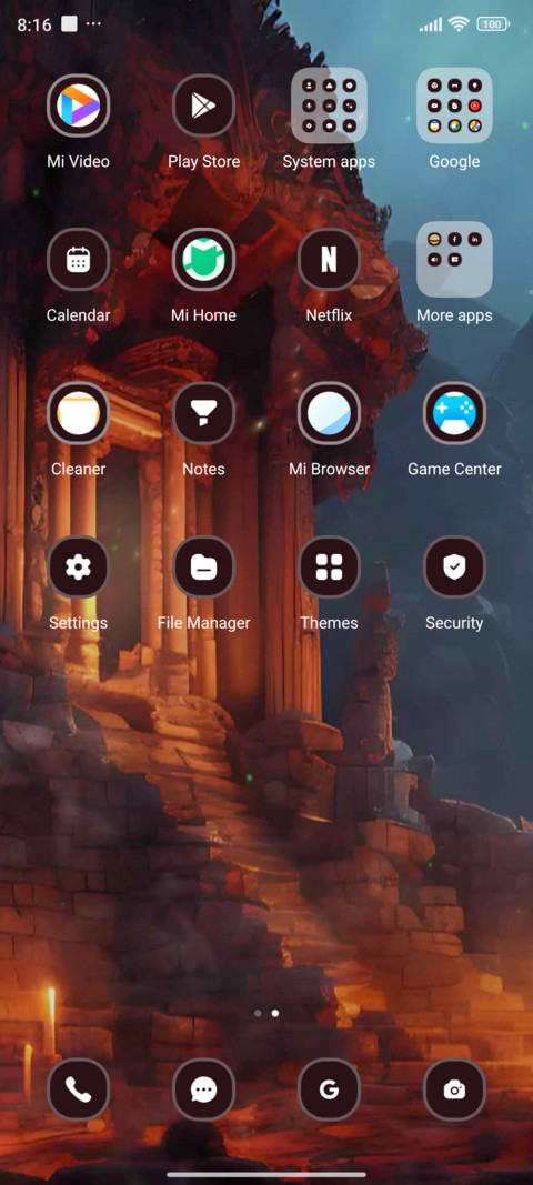 Temple screenshot