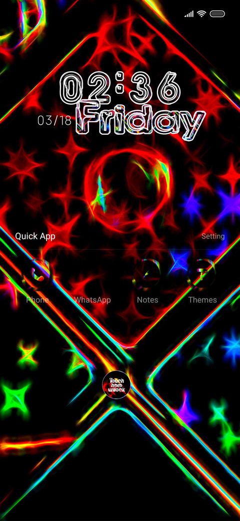 Neon Abstract screenshot