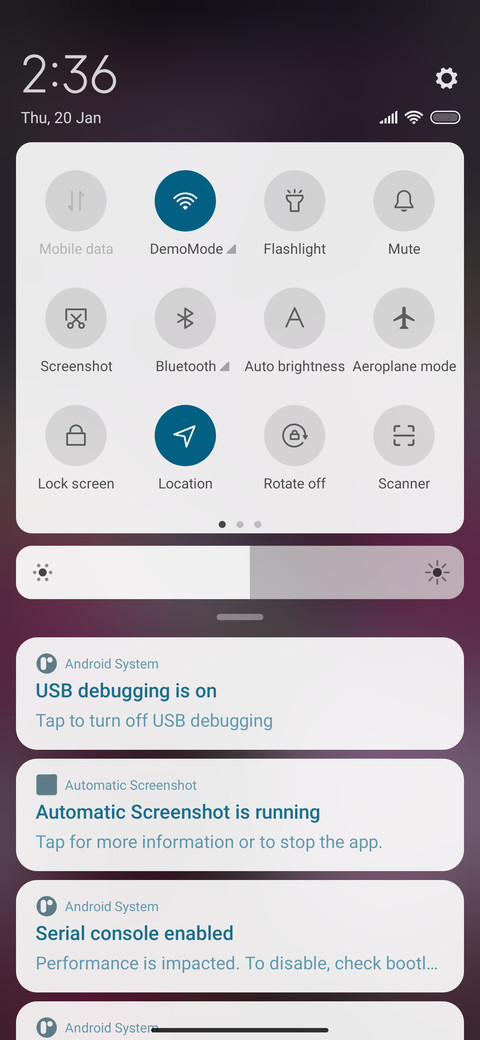 Rossy screenshot
