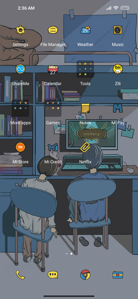 My dorm screenshot
