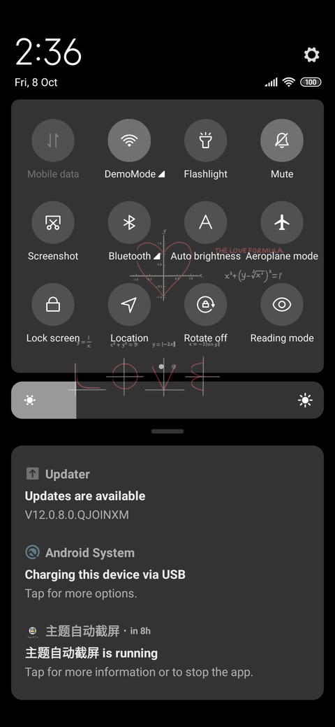 Line love formula screenshot
