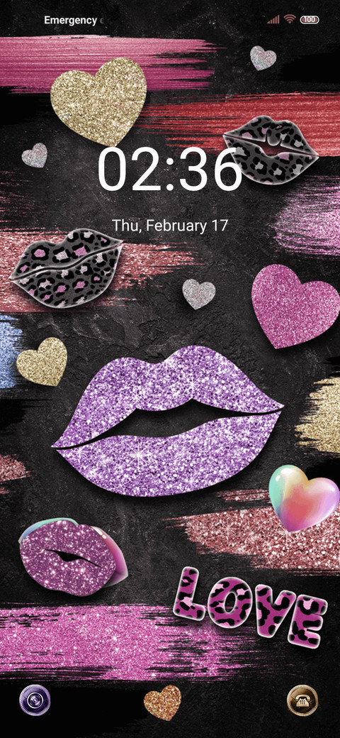 Rose Gold lips screenshot
